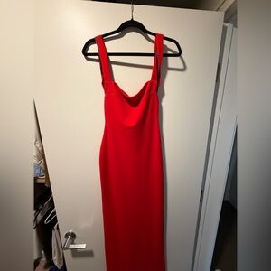 Solace London Low Back Red Dress (Original Price $520)